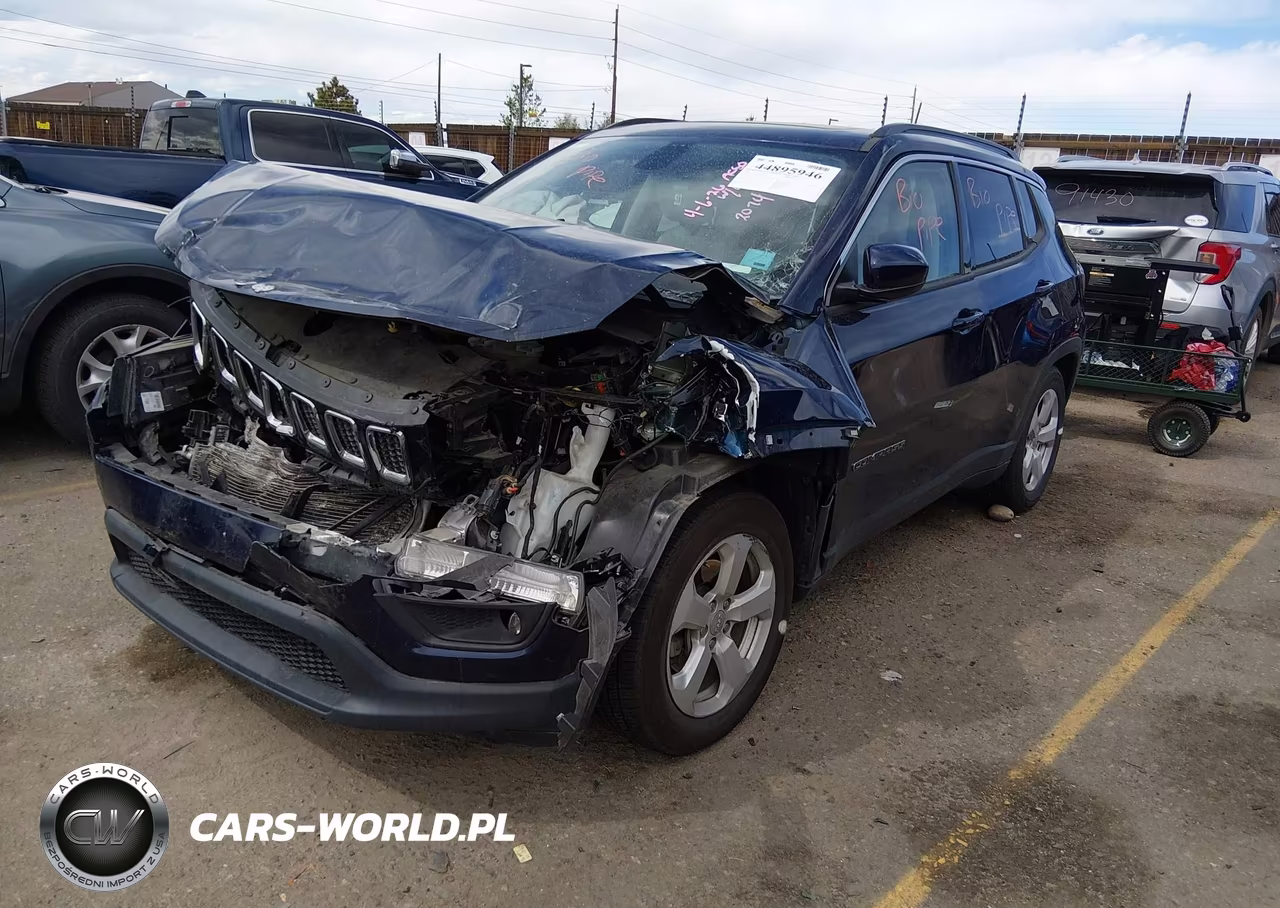 2021 Jeep Compass Latitude Fwd VIN:3C4NJCBB8MT532074 - 2