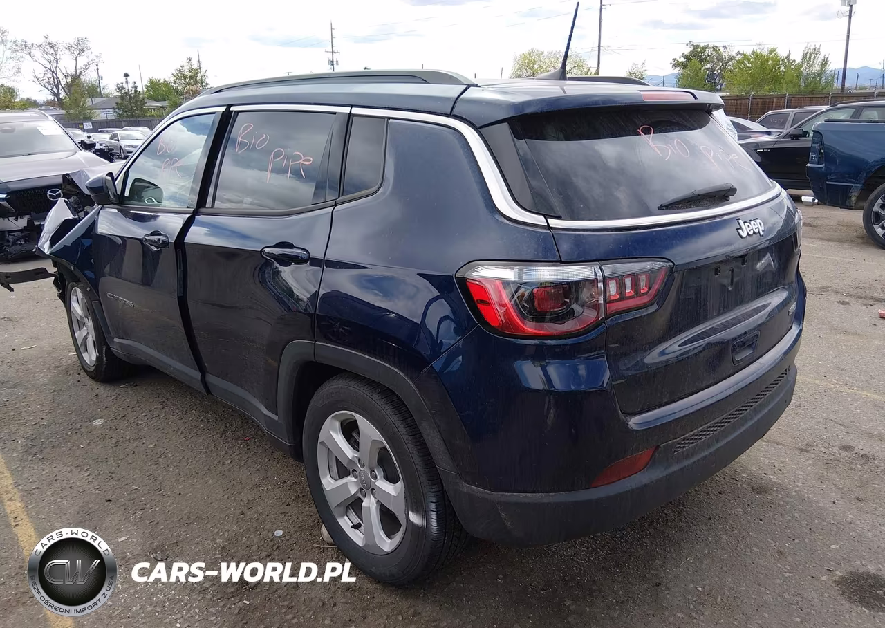 2021 Jeep Compass Latitude Fwd VIN:3C4NJCBB8MT532074 - 3