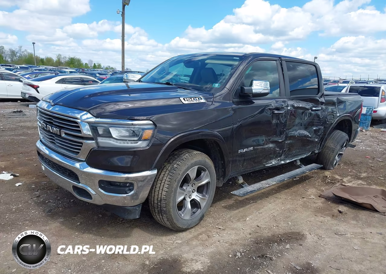 2019 Ram 1500 Laramie 4X4 5'7 Box VIN:1C6SRFJT7KN578751 - 2
