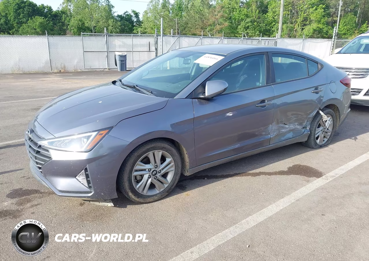 2019 Hyundai Elantra Se VIN:KMHD74LF8KU793740 - 2