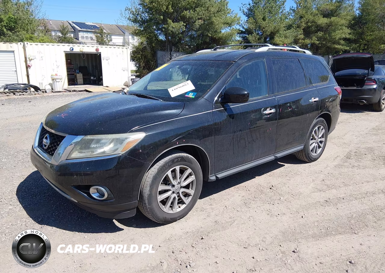 2015 Nissan Pathfinder Platinum-S-Sl-Sv VIN:5N1AR2MN5FC605601 - 2