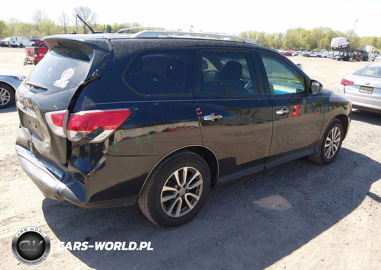 2015 Nissan Pathfinder Platinum-S-Sl-Sv VIN:5N1AR2MN5FC605601 - 4