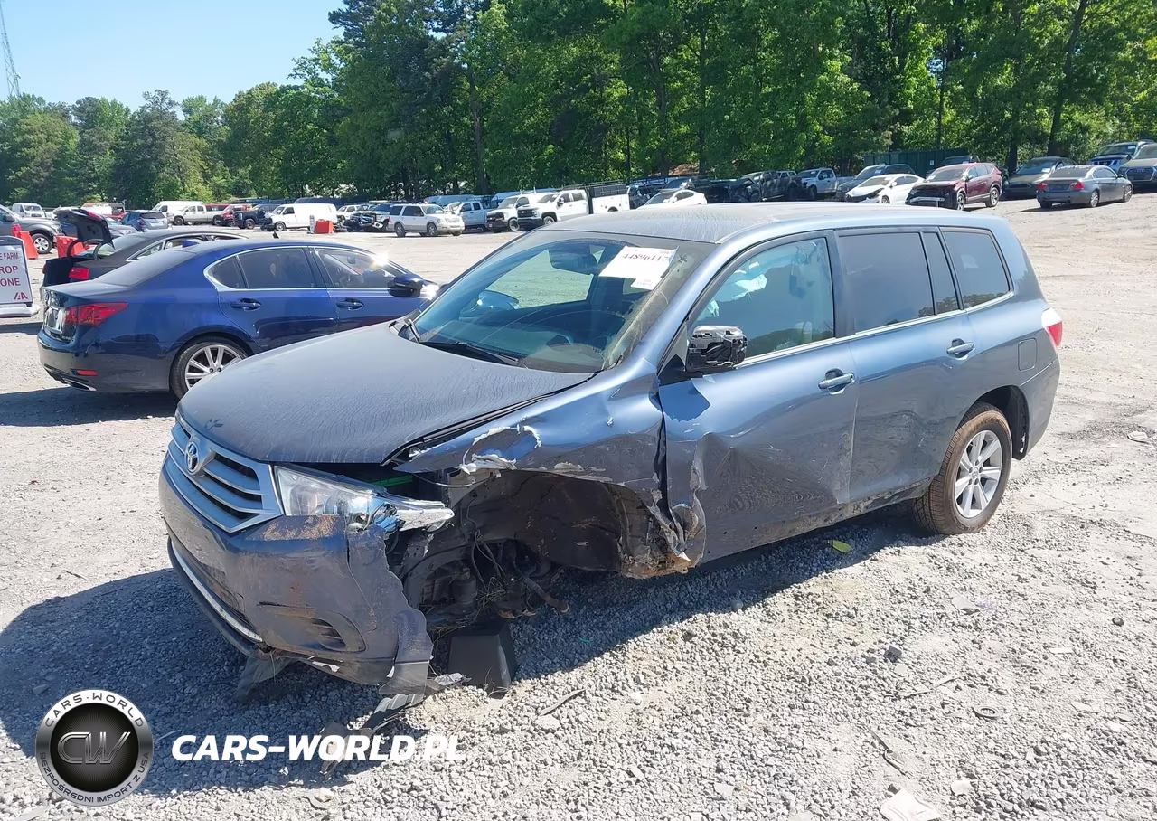 2013 Toyota Highlander VIN:5TDZA3EH2DS044945 - 2