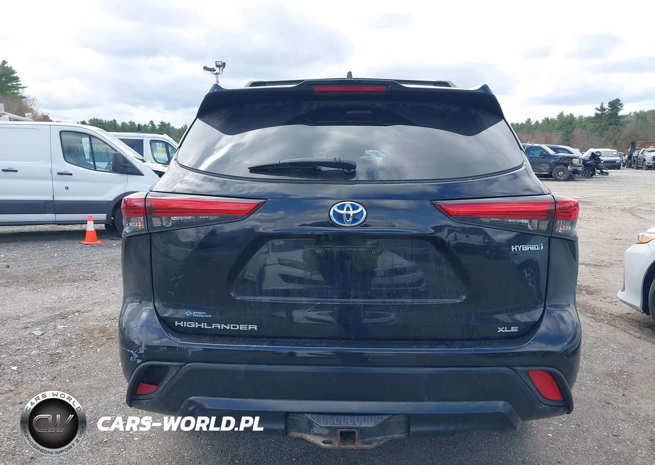 2023 Toyota Highlander Hybrid Xle Bronze VIN:5TDABRCH6PS116265 - 16