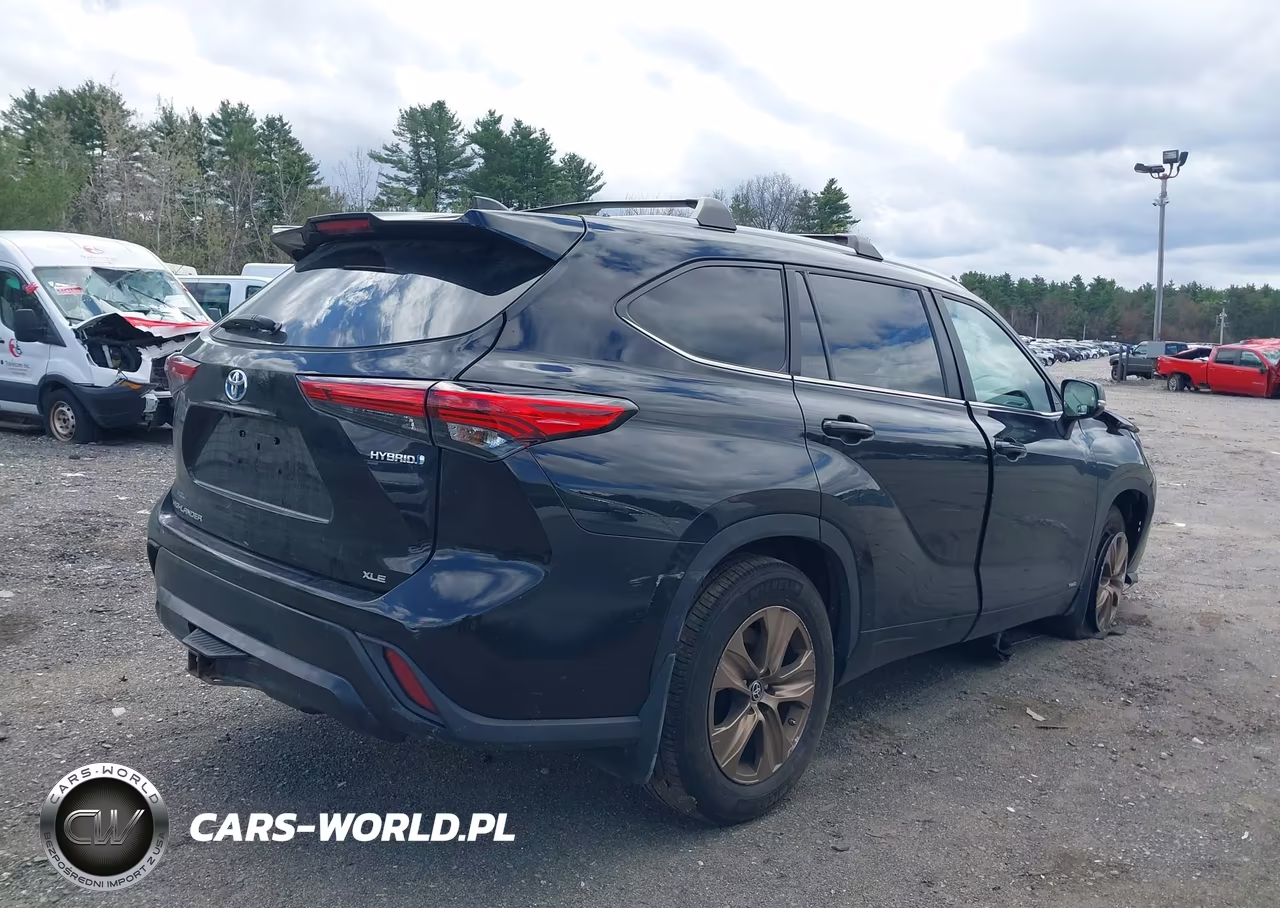 2023 Toyota Highlander Hybrid Xle Bronze VIN:5TDABRCH6PS116265 - 4