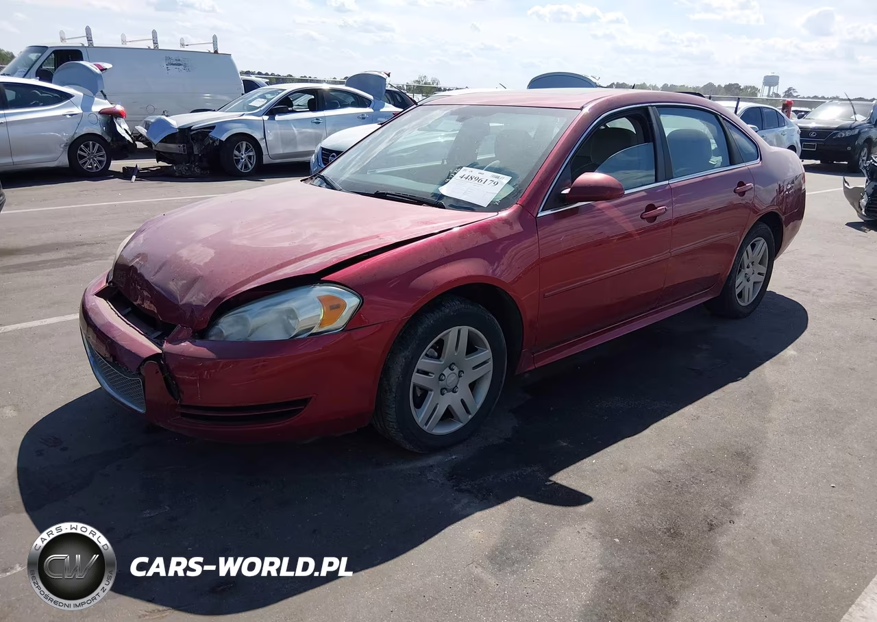 2013 Chevrolet Impala Lt VIN:2G1WG5E32D1242524 - 2