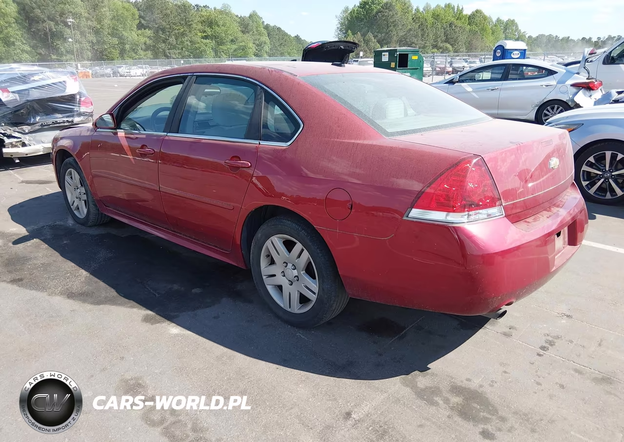 2013 Chevrolet Impala Lt VIN:2G1WG5E32D1242524 - 3