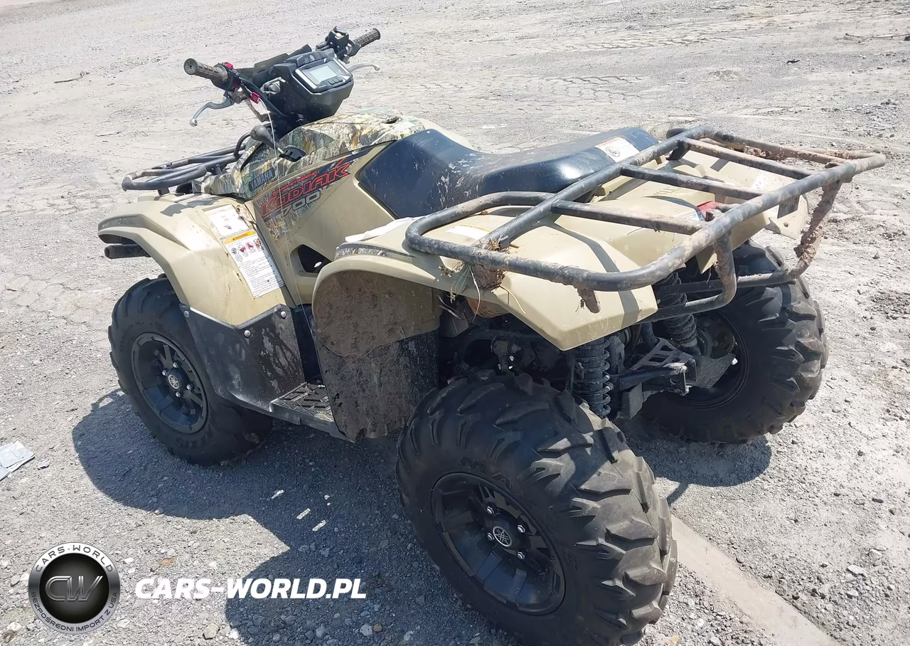 2021 Yamaha Yfm700 VIN:5Y4AMH637MA101472 - 3