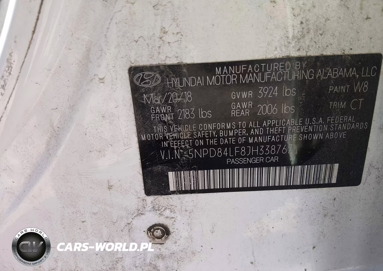 2018 Hyundai Elantra Sel VIN:5NPD84LF8JH338767 - 9