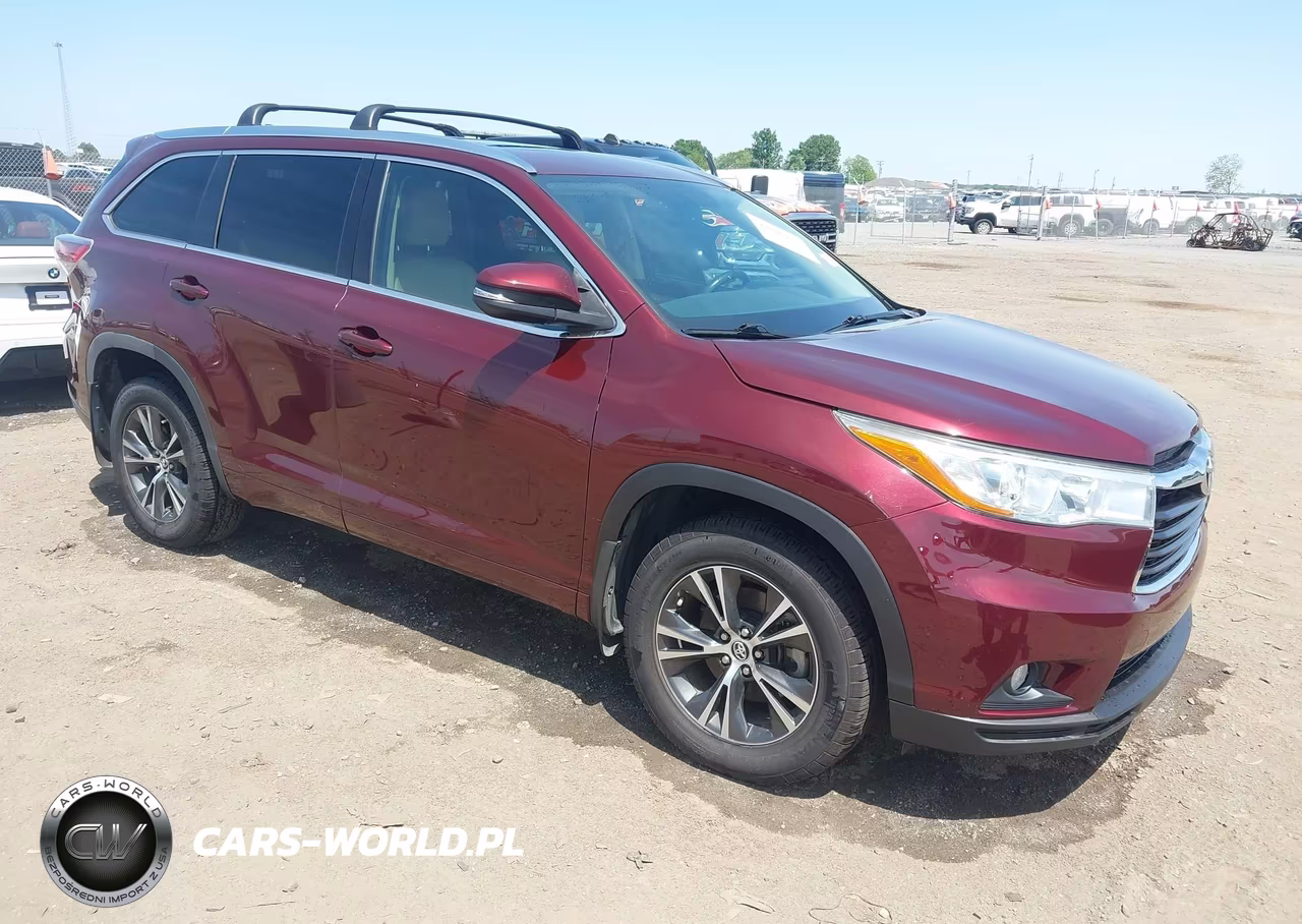 2016 Toyota Highlander Xle V6