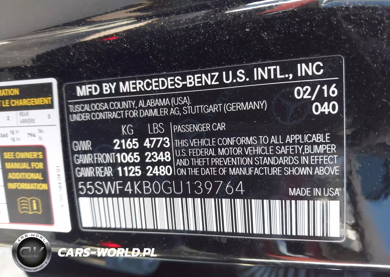 2016 Mercedes-Benz C 300 Sport 4Matic VIN:55SWF4KB0GU139764 - 9