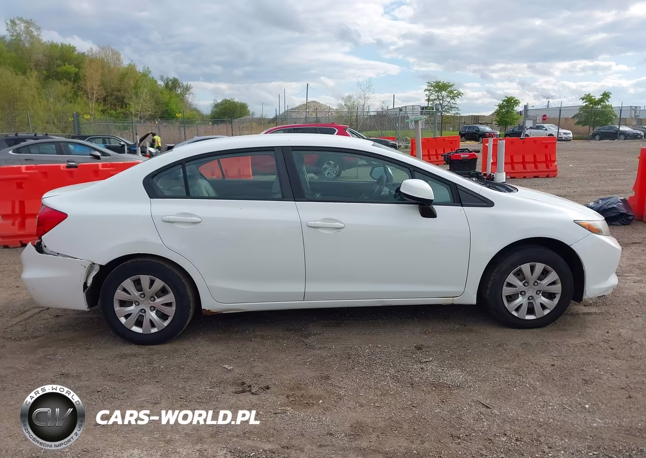 2012 Honda Civic Lx VIN:19XFB2F53CE001996 - 13