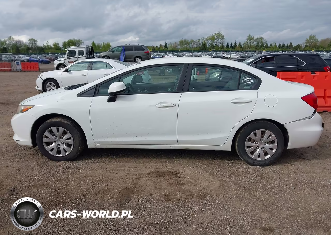 2012 Honda Civic Lx VIN:19XFB2F53CE001996 - 14