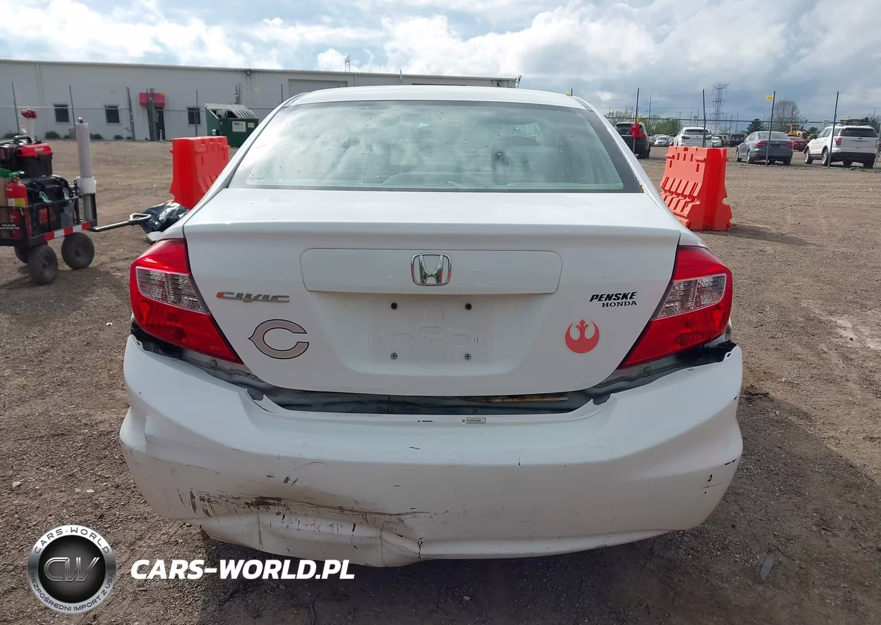 2012 Honda Civic Lx VIN:19XFB2F53CE001996 - 15