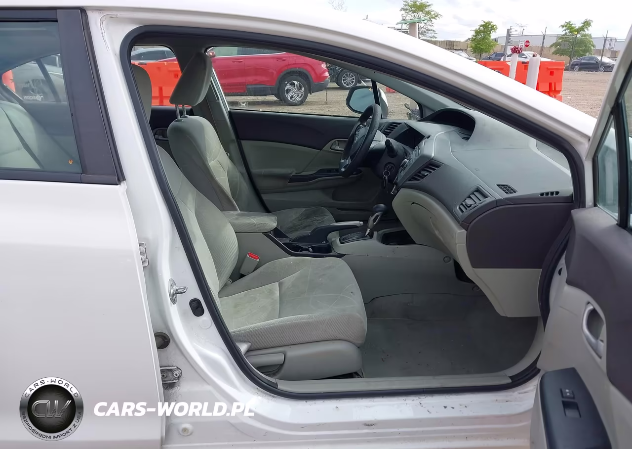 2012 Honda Civic Lx VIN:19XFB2F53CE001996 - 5
