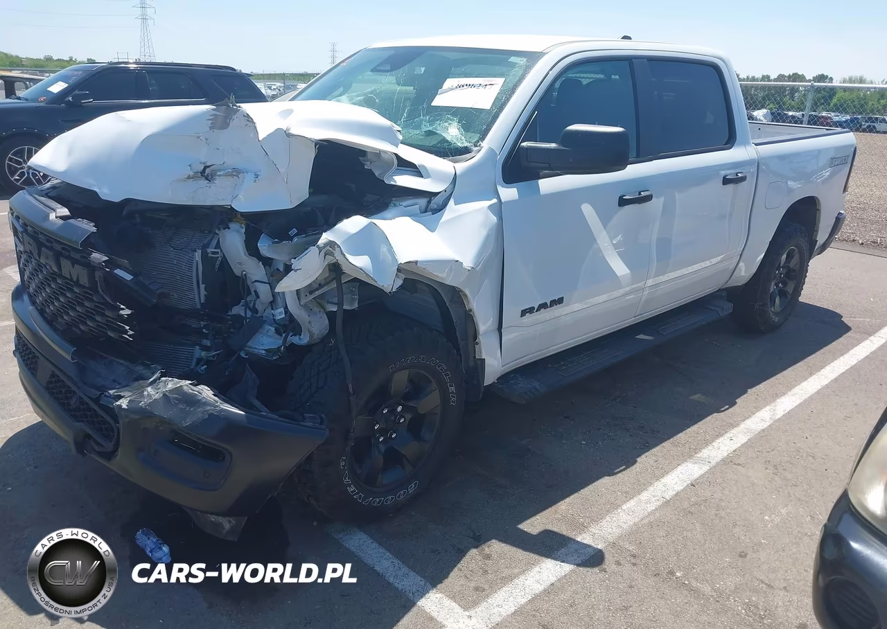 2025 Ram 1500 Warlock 4X4 5'7 Box VIN:1C6SRFGPXSN614586 - 2