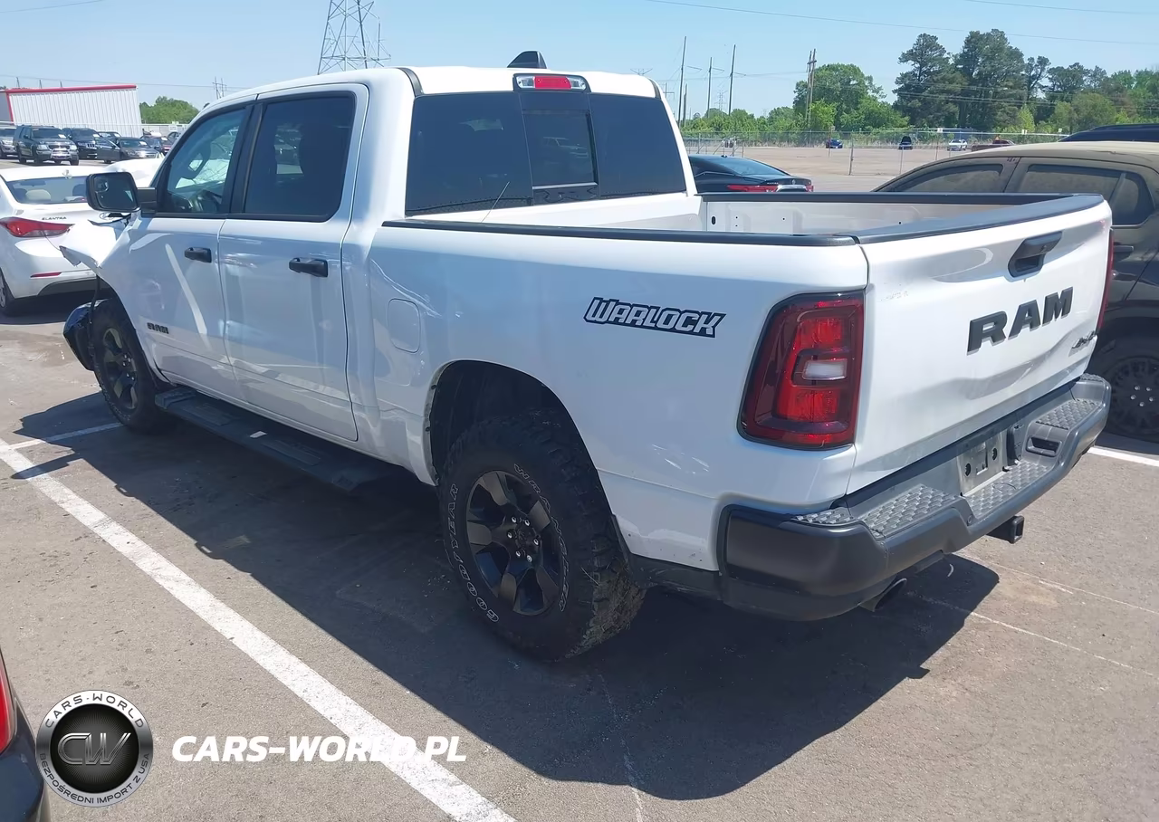 2025 Ram 1500 Warlock 4X4 5'7 Box VIN:1C6SRFGPXSN614586 - 3
