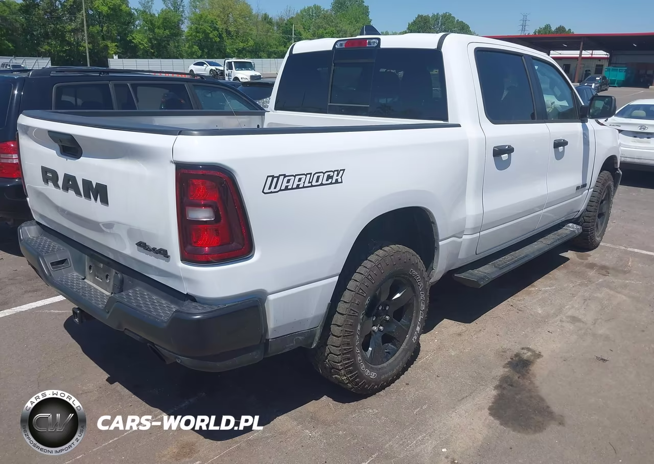 2025 Ram 1500 Warlock 4X4 5'7 Box VIN:1C6SRFGPXSN614586 - 4