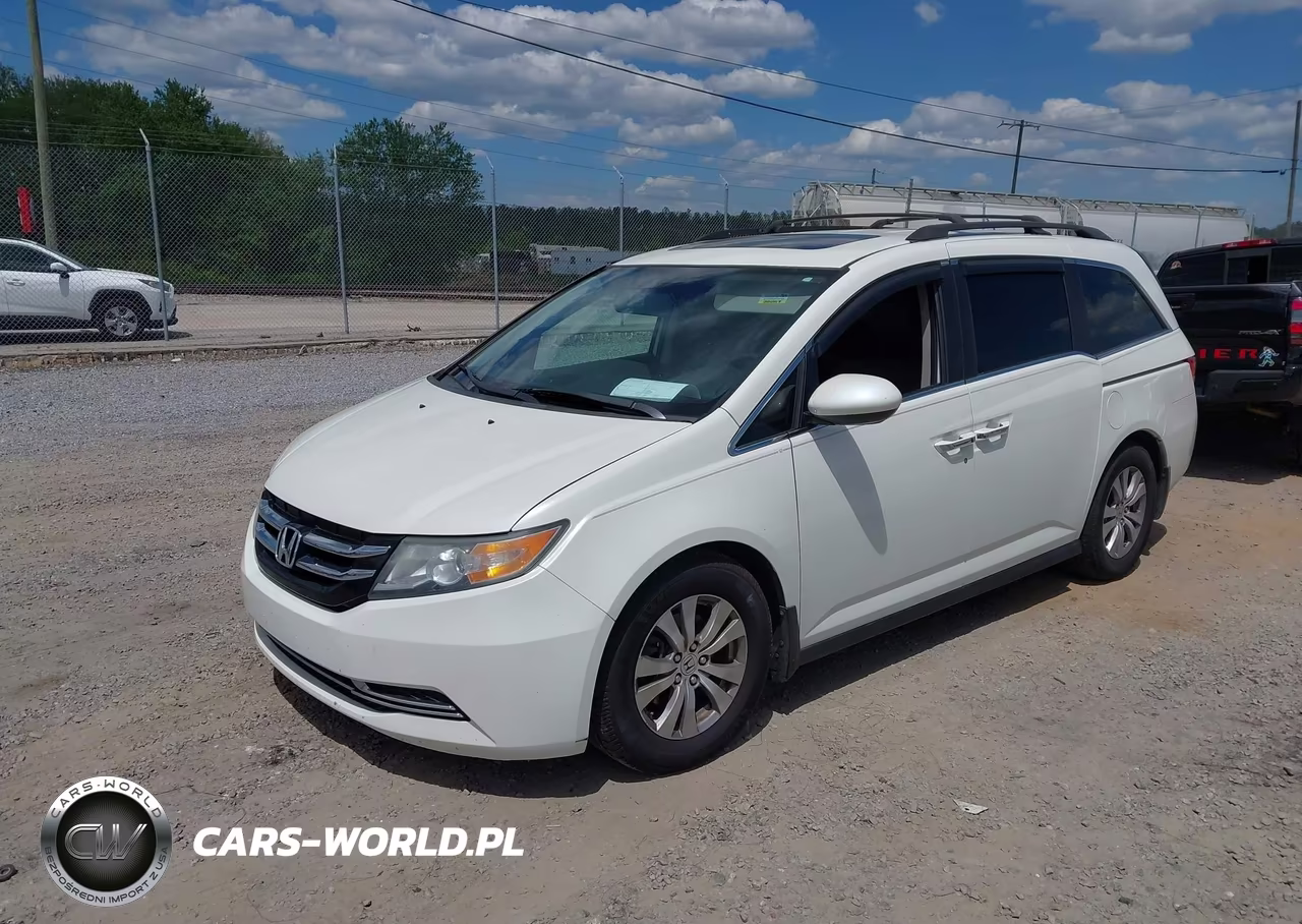 2015 Honda Odyssey Ex-L VIN:5FNRL5H65FB099848 - 2