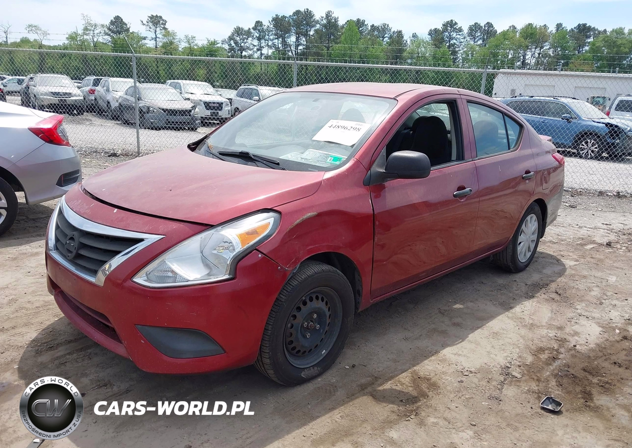 2016 Nissan Versa 1.6 S+ VIN:3N1CN7AP0GL828939 - 2