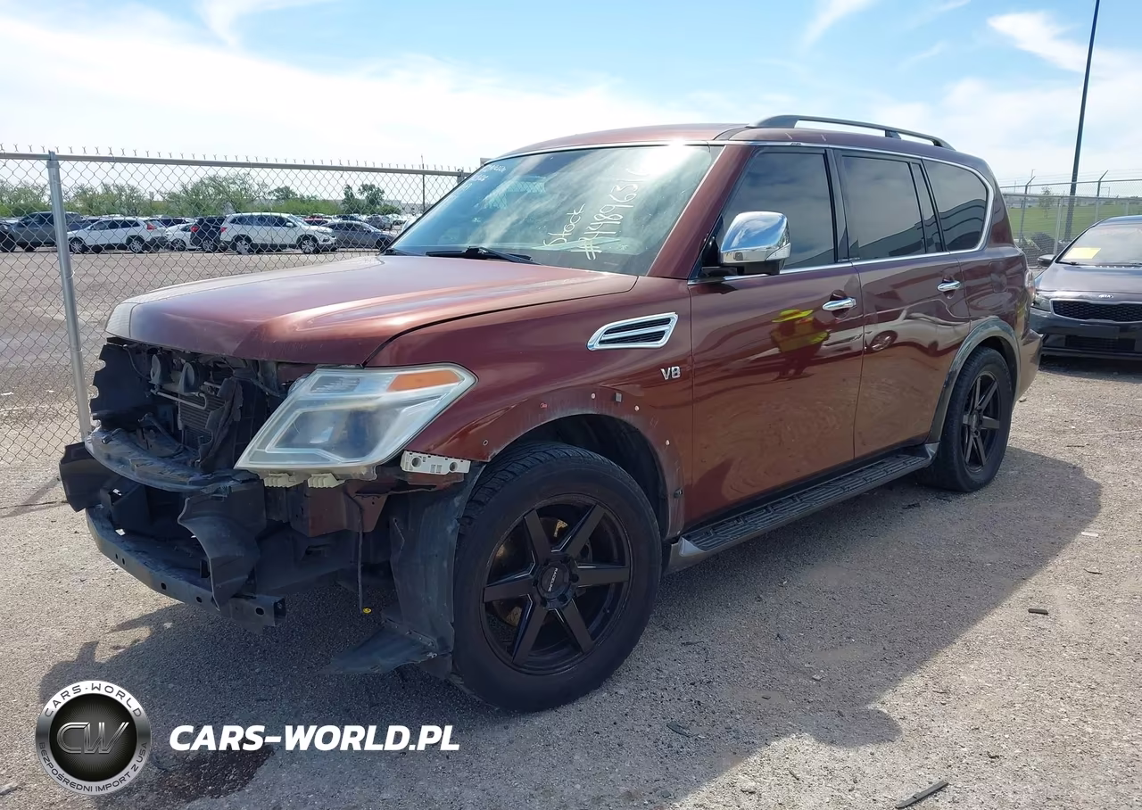 2018 Nissan Armada Sl VIN:JN8AY2ND0J9052458 - 2