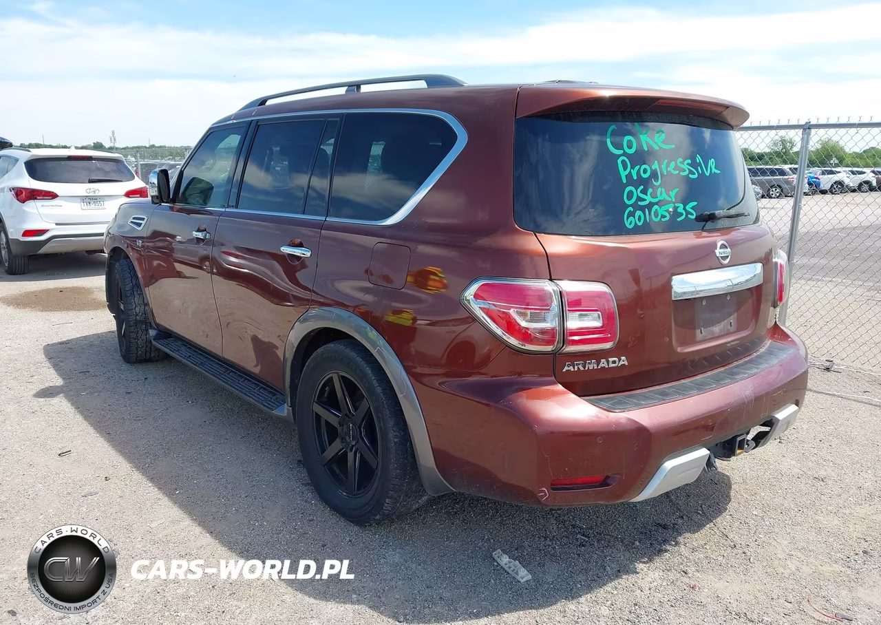 2018 Nissan Armada Sl VIN:JN8AY2ND0J9052458 - 3