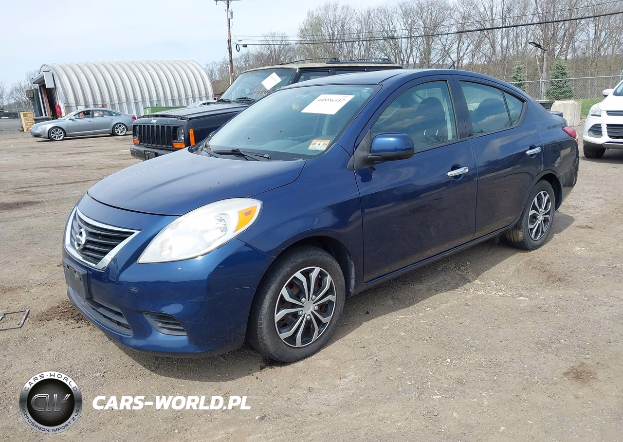 2014 Nissan Versa 1.6 Sv VIN:3N1CN7AP3EL831931 - 2