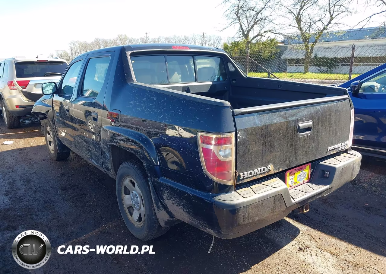 2009 Honda Ridgeline Rt VIN:5FPYK16259B101214 - 3