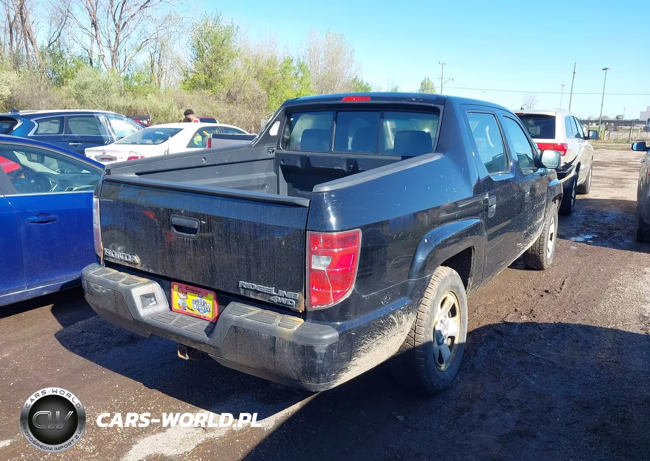 2009 Honda Ridgeline Rt VIN:5FPYK16259B101214 - 4