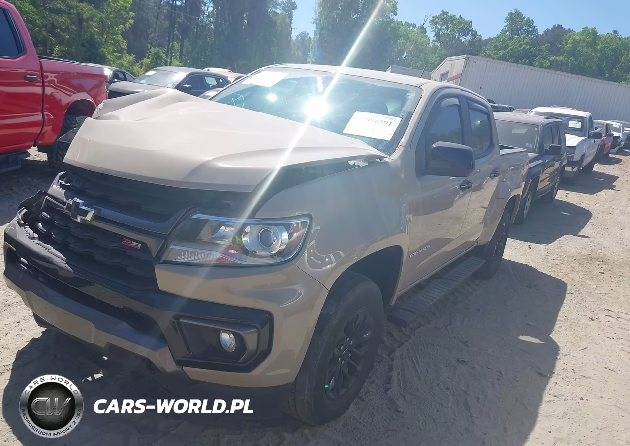 2021 Chevrolet Colorado 4Wd Short Box Z71 VIN:1GCGTDEN3M1294107 - 2