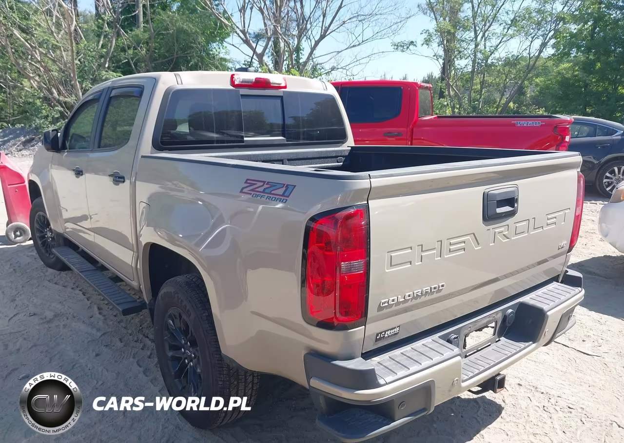 2021 Chevrolet Colorado 4Wd Short Box Z71 VIN:1GCGTDEN3M1294107 - 3