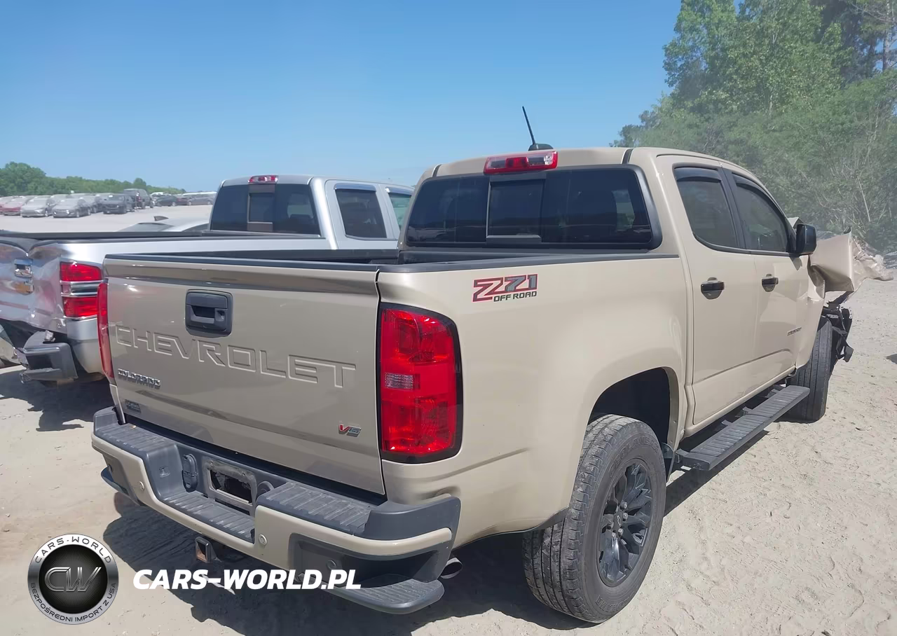 2021 Chevrolet Colorado 4Wd Short Box Z71 VIN:1GCGTDEN3M1294107 - 4