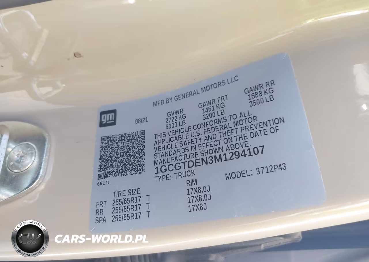 2021 Chevrolet Colorado 4Wd Short Box Z71 VIN:1GCGTDEN3M1294107 - 9