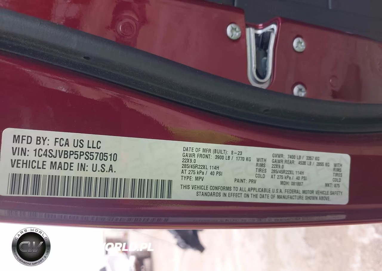2023 Jeep Wagoneer Series Ii Carbide 4X4 VIN:1C4SJVBP5PS570510 - 9