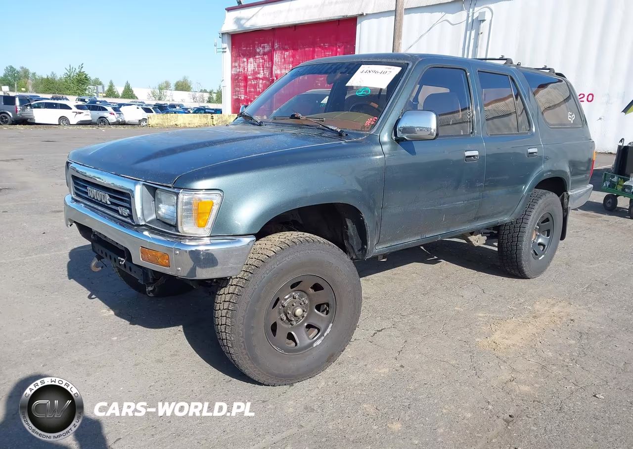 1991 Toyota 4Runner Vn39 Sr5 VIN:JT3VN39W4M0062351 - 2