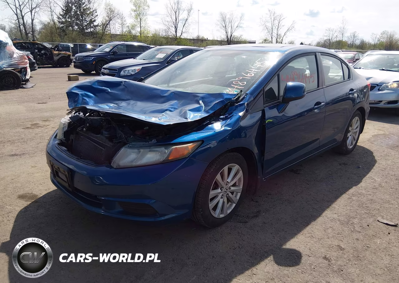 2012 Honda Civic Ex VIN:19XFB2F88CE335354 - 2