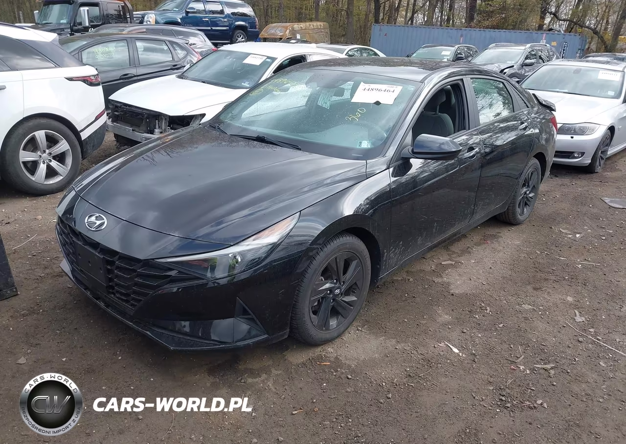 2021 Hyundai Elantra Sel VIN:KMHLS4AG1MU212023 - 2