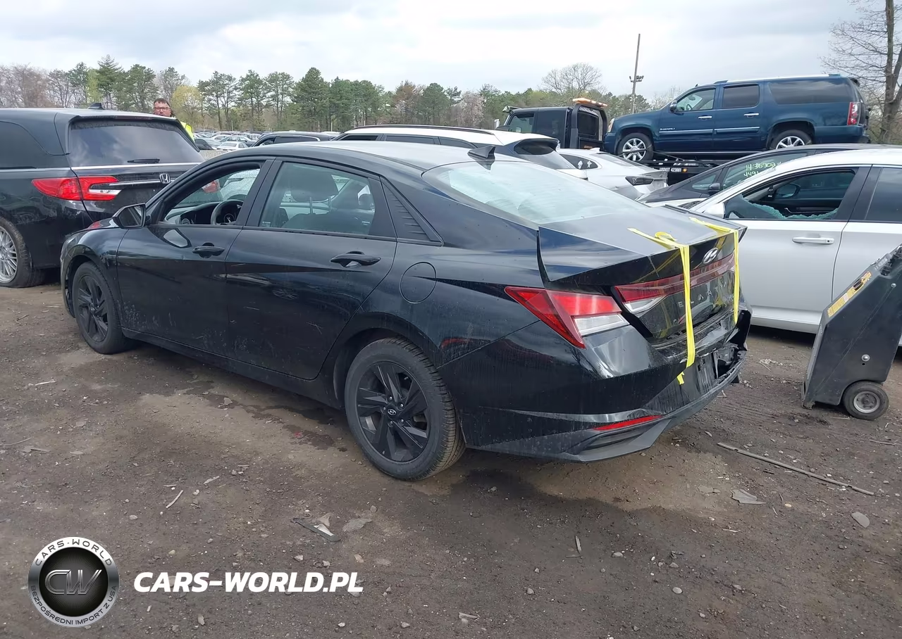 2021 Hyundai Elantra Sel VIN:KMHLS4AG1MU212023 - 3