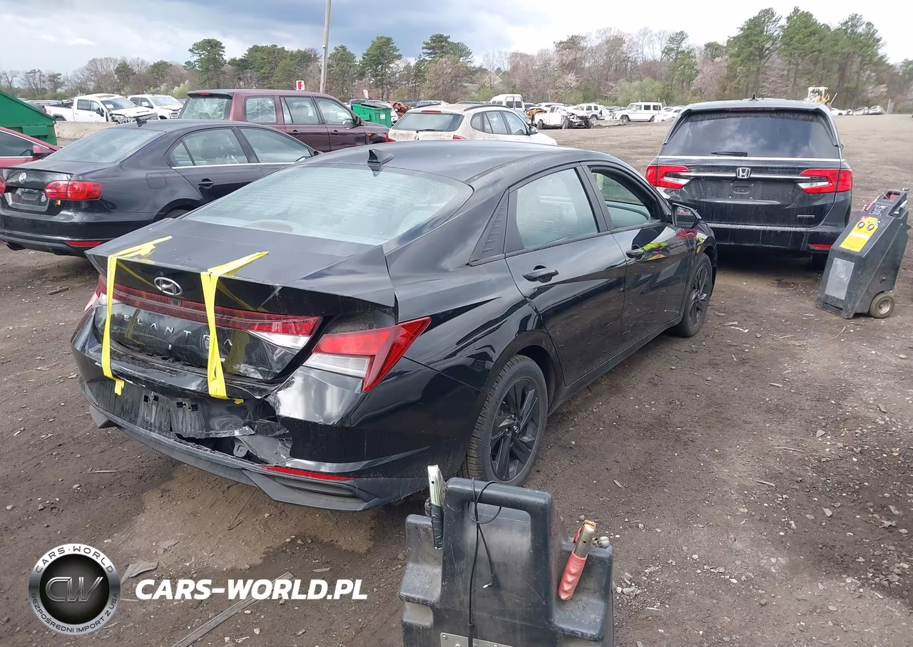 2021 Hyundai Elantra Sel VIN:KMHLS4AG1MU212023 - 4