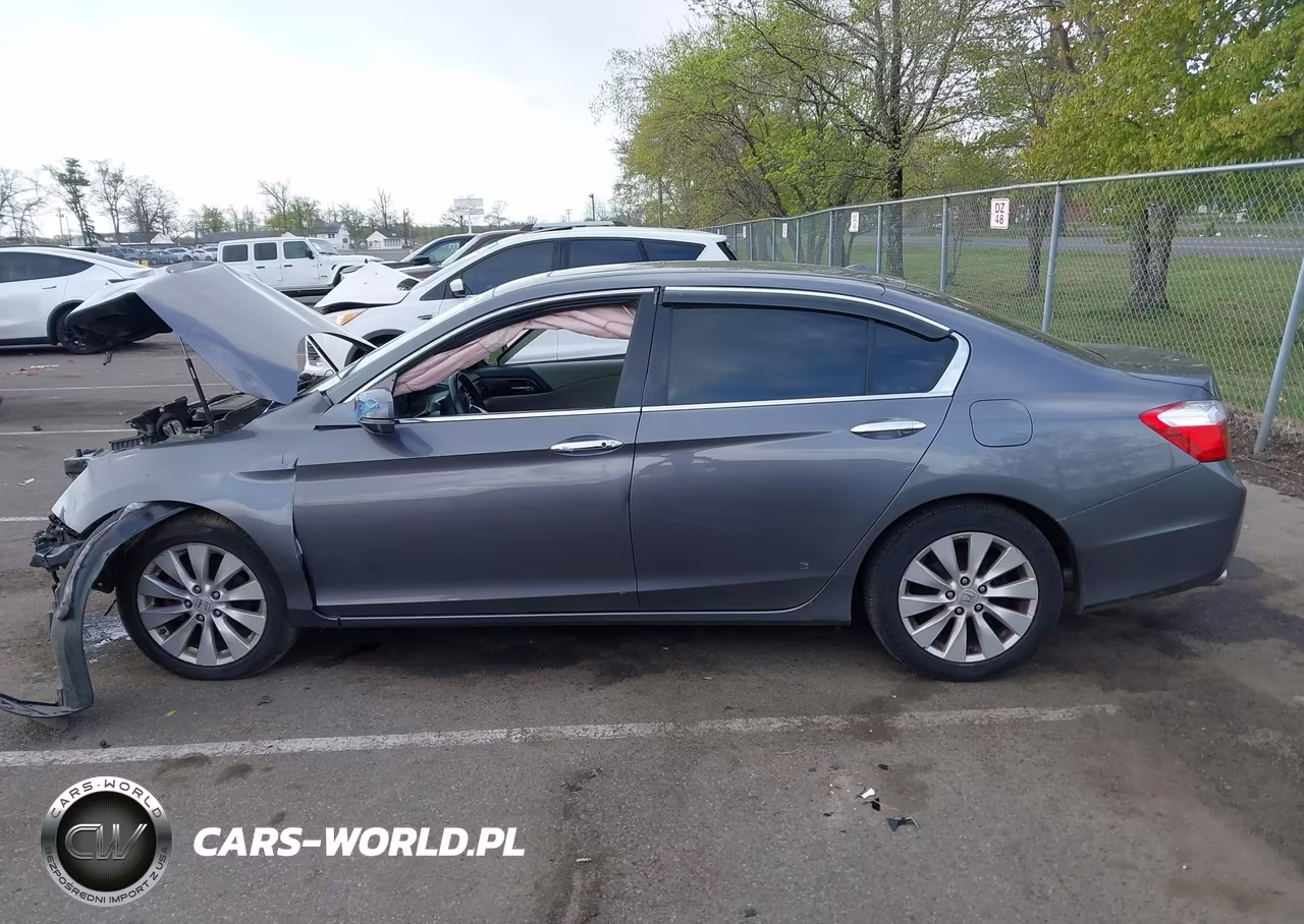 2015 Honda Accord Ex-L V-6 VIN:1HGCR3F82FA008252 - 14