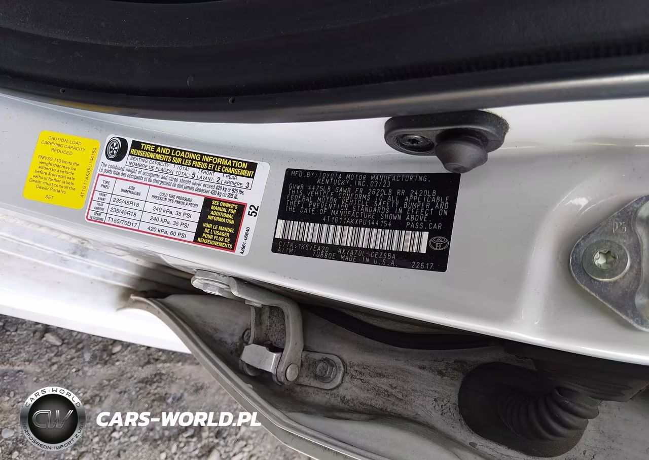 2023 Toyota Camry Se VIN:4T1G11AKXPU144154 - 9