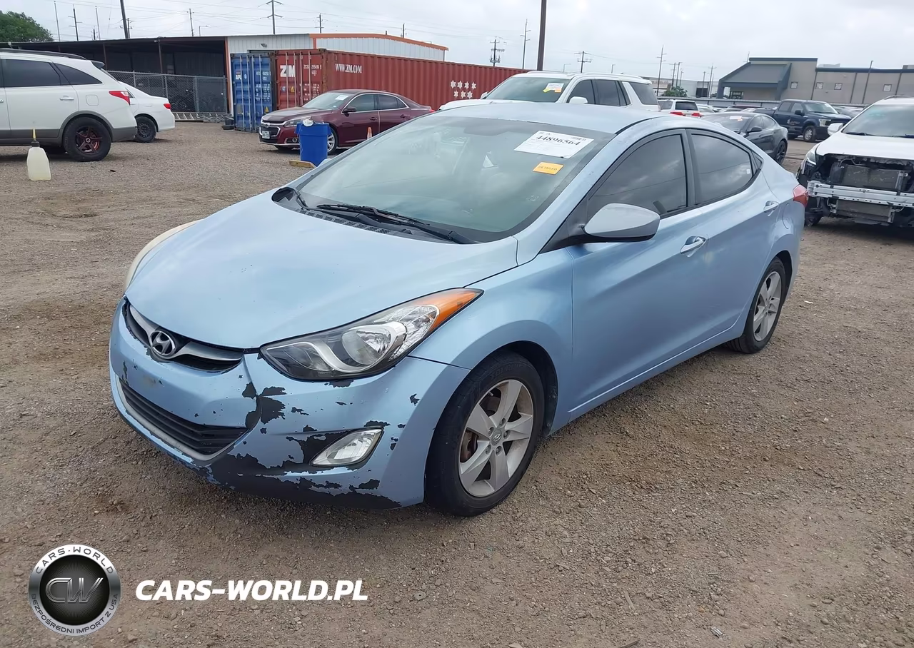2013 Hyundai Elantra Gls-Limited VIN:KMHDH4AE5DU491557 - 2