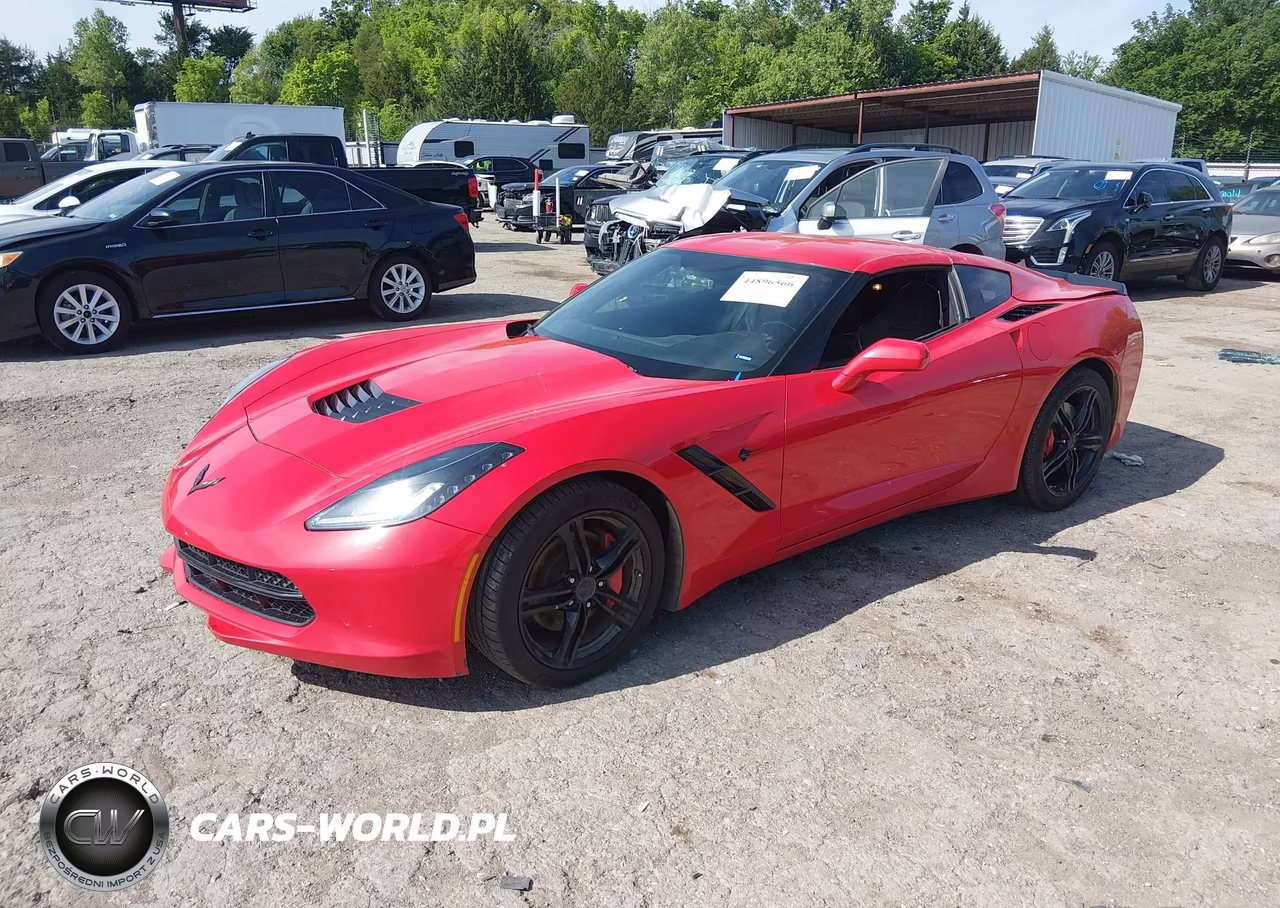 2017 Chevrolet Corvette Stingray VIN:1G1YB2D74H5105311 - 2
