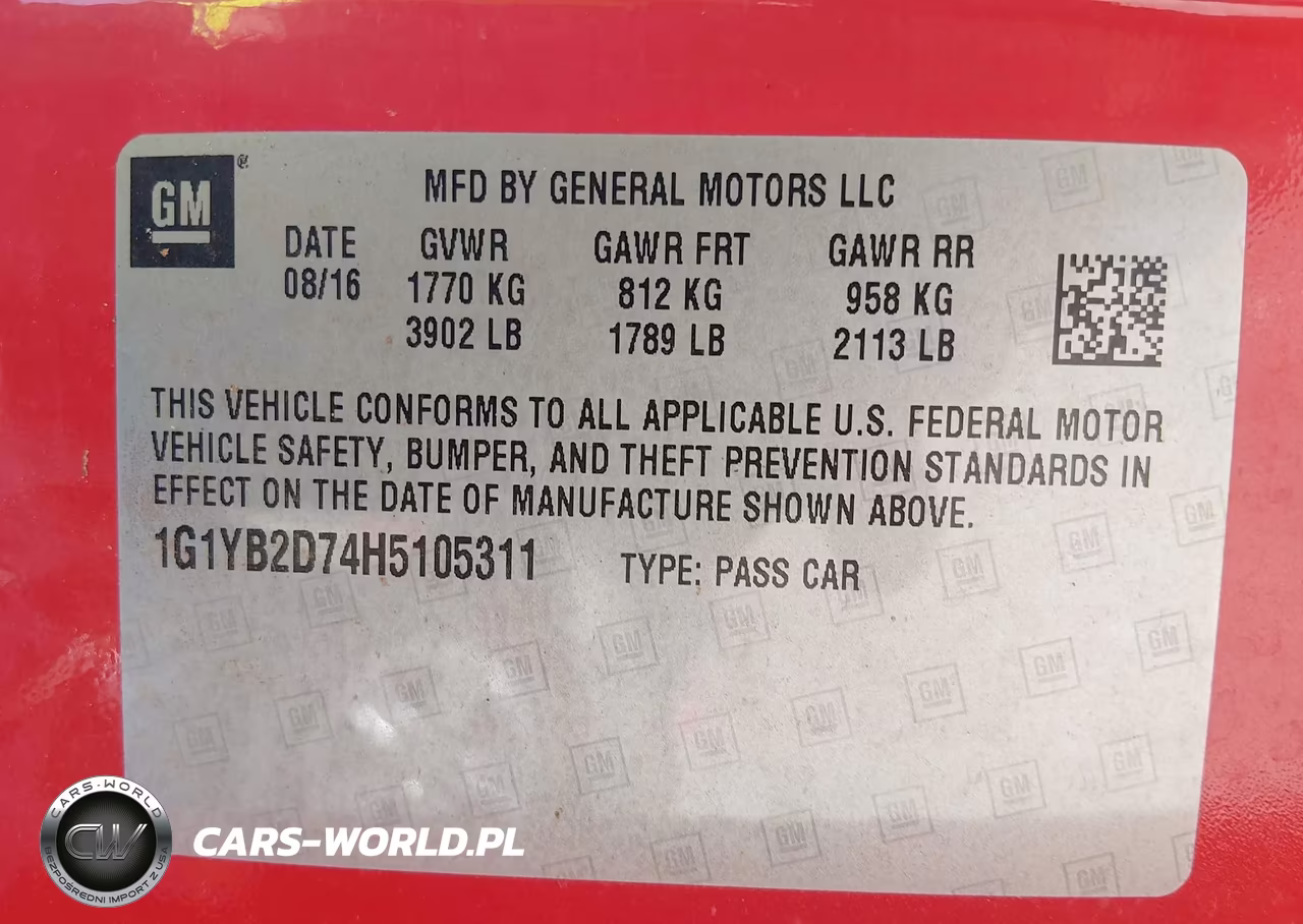 2017 Chevrolet Corvette Stingray VIN:1G1YB2D74H5105311 - 9