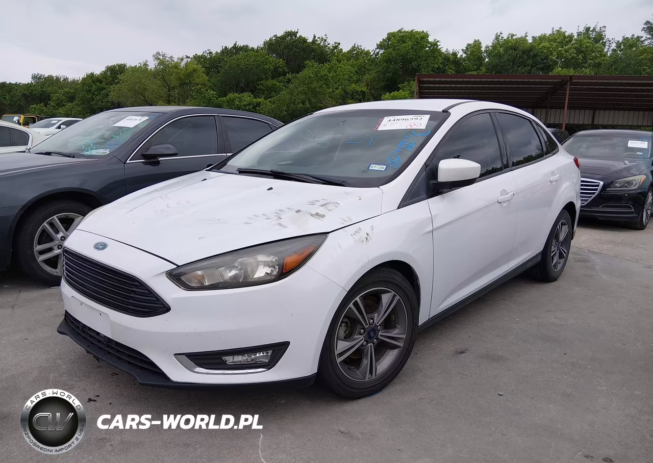 2018 Ford Focus Se VIN:1FADP3FE6JL312007 - 2