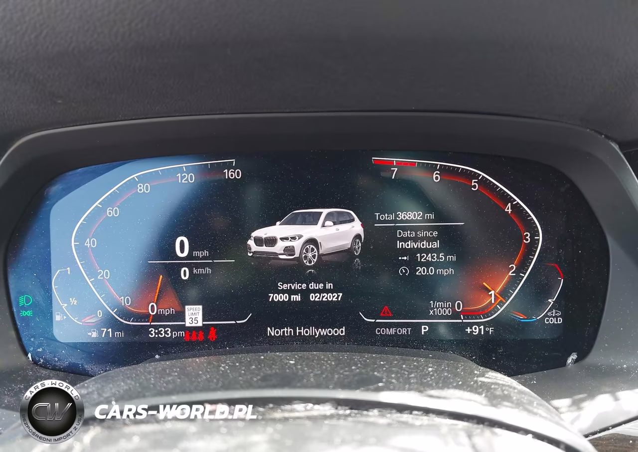 2019 BMW X5 xDrive40I VIN:5UXCR6C53KLK85922 - 7