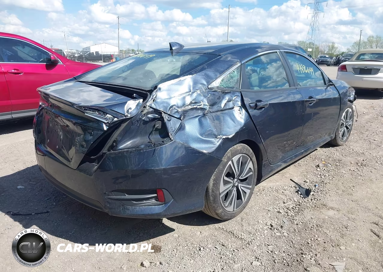 2016 Honda Civic Ex-L VIN:19XFC1F83GE011001 - 4