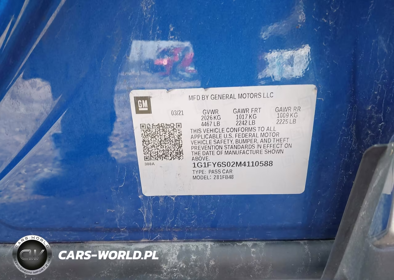 2021 Chevrolet Bolt Ev Fwd Lt VIN:1G1FY6S02M4110588 - 9