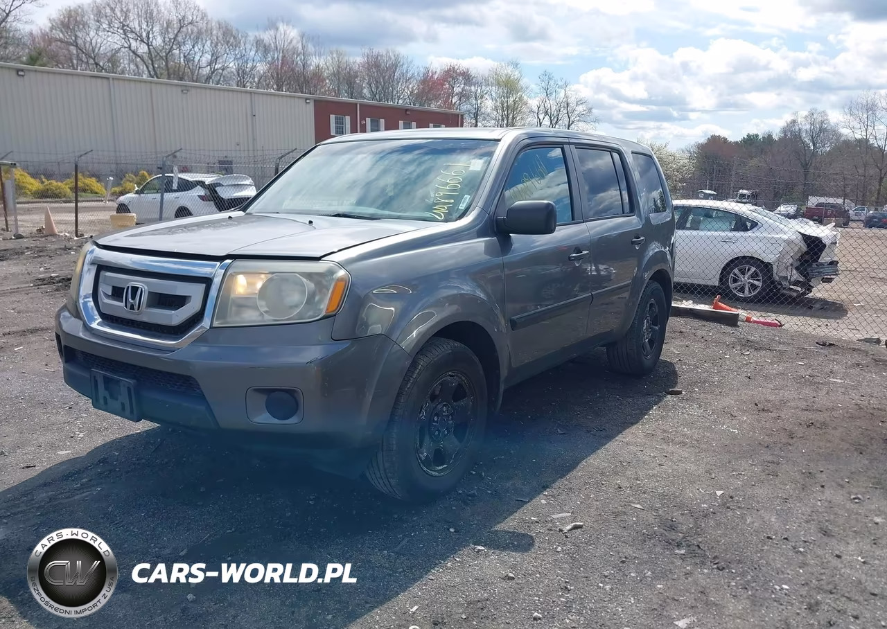 2011 Honda Pilot Lx VIN:5FNYF4H21BB055981 - 2