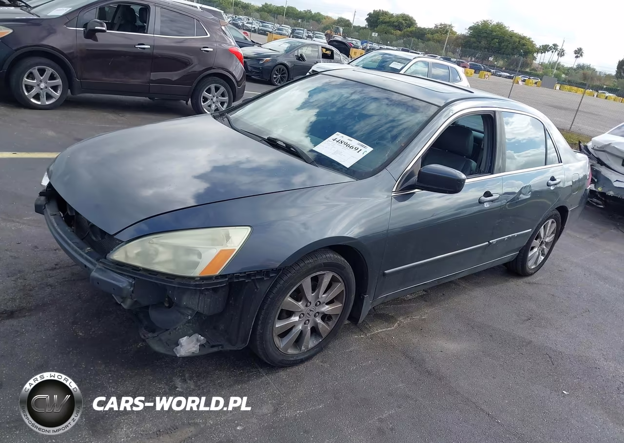 2007 Honda Accord 3.0 Ex VIN:1HGCM66537A012334 - 2